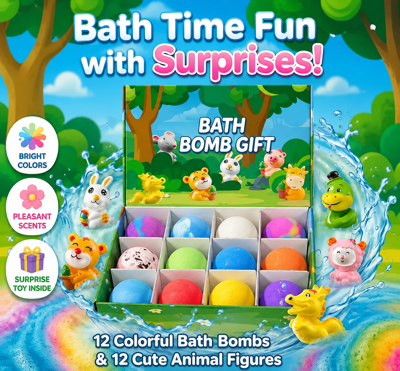 OceanFizz™ Surprise Bath Bomb Set
