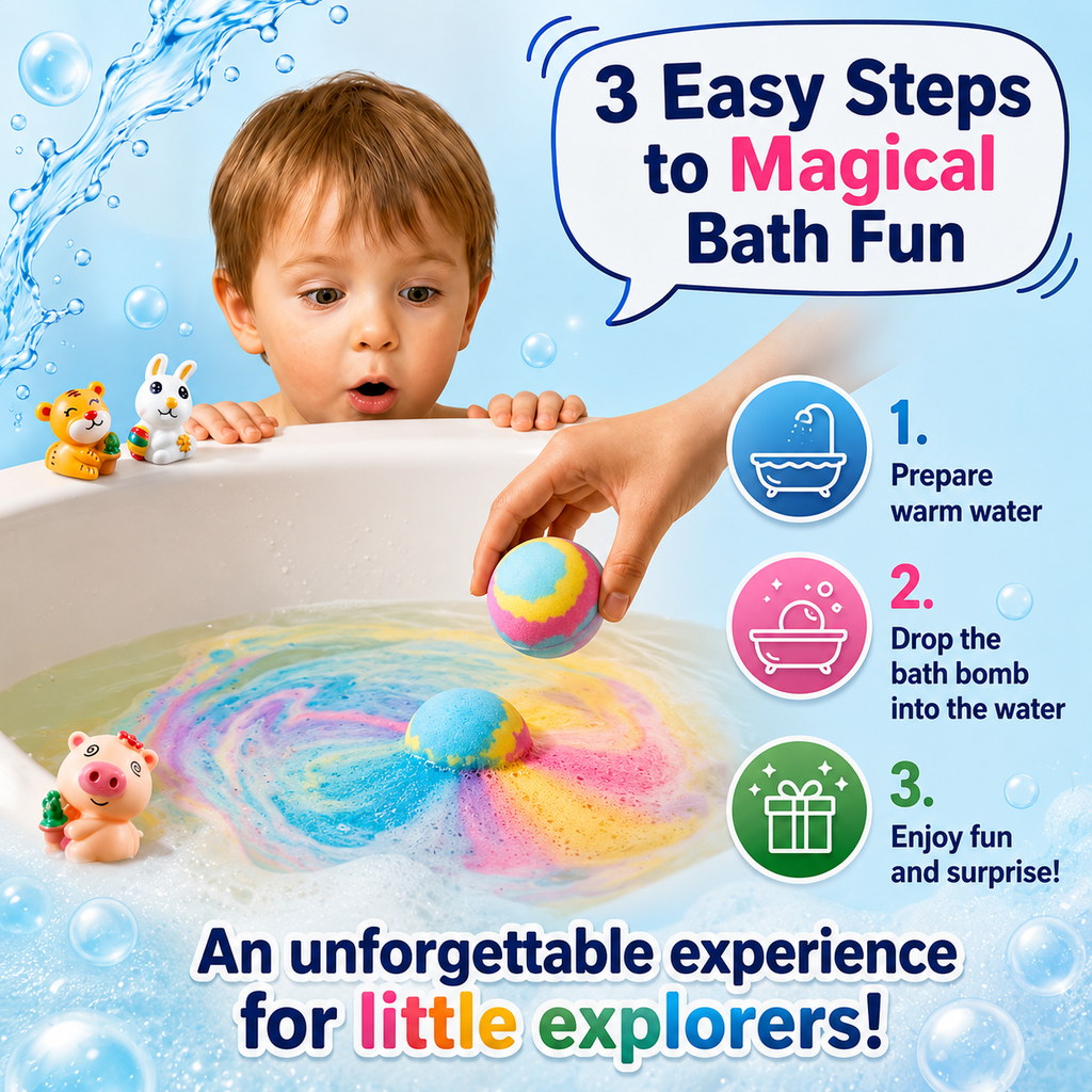 OceanFizz™ Surprise Bath Bomb Set